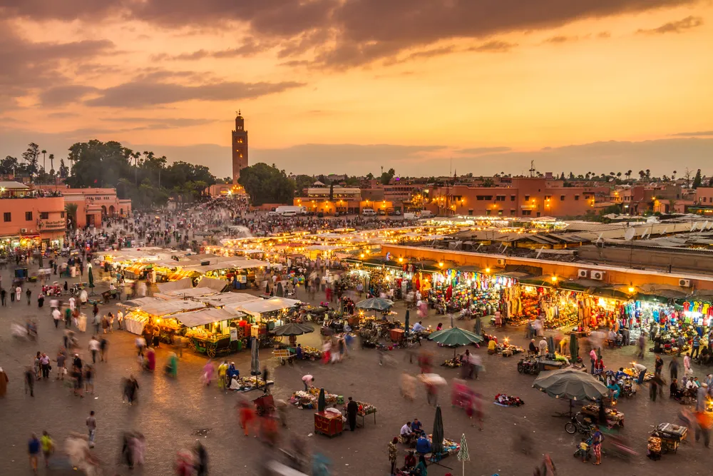 Jemaa el-Fna square, Marrakech